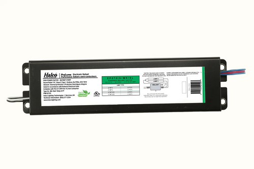 Halco 52120 Electronic Ballasts T12 (Primary lamp F96T12) 2 Lamp Multi-voltage Instant Start EP275IS/MV/SL