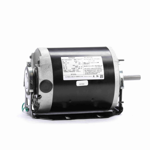 Century BF2006L Fan and Blower Motor 1/8 HP 1 Ph 60 Hz 115 V 1200 RPM