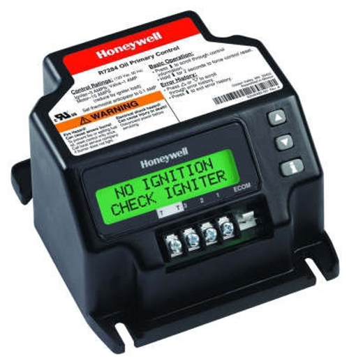 Honeywell 7284U1004 Universal Digital Electronic Oil Primary Control With Adjustable Safety Switch Timing