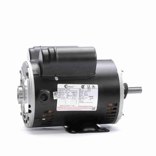 Century C682ES General Purpose Motor 1.0 HP 1 Ph 60 Hz 115/208-230 V 1800 RPM 56 Frame