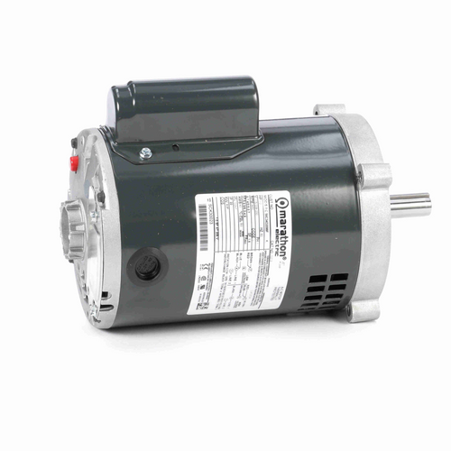 Marathon O213 Fan and Blower Motor 0.50 HP 1 Ph 60 Hz 115/208-230 V 3600 RPM 56C Frame