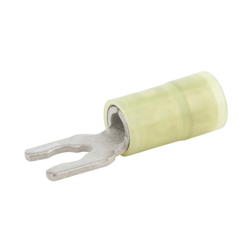 NSI S12-8N-L 12-10 Awg Nylon Insulated Locking Spade, 50 Per Pack