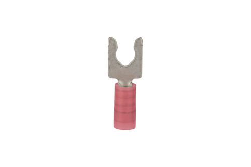 NSI S22-8N-L 22-18 Awg Nylon Insulated Locking Spade, 100 Per Pack