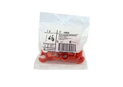 Bridgeport 1003 NO-3 ANTI-SHORT BUSHING, Bag of 20