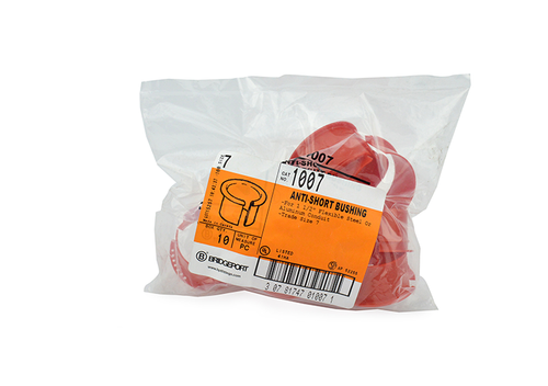 Bridgeport 1007 Anti-Short “Redhead” Bushing Trade Size 7 (1-1/2″), Bag of 10