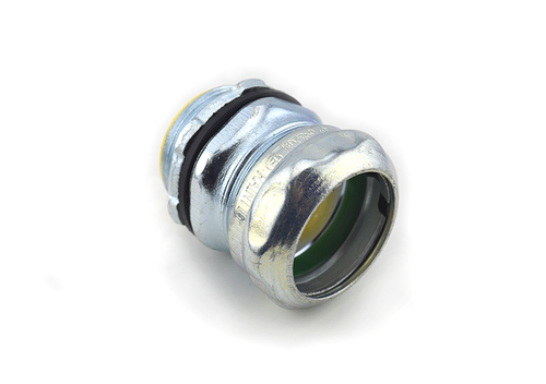 Bridgeport 237-SW 3" White S.S. Emt Connector, Box of 2