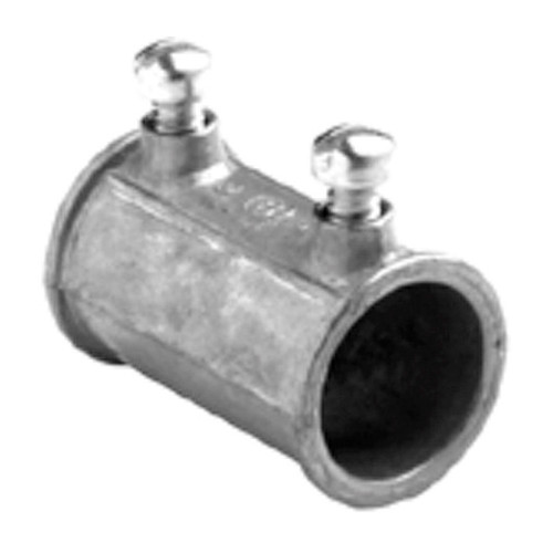 Bridgeport 240-DC 1/2 Set Screw Cplg. Zinc, Box of 50