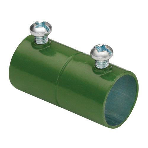 Bridgeport 242-SG 1" Green S.S. Emt Coupling, Box of 20