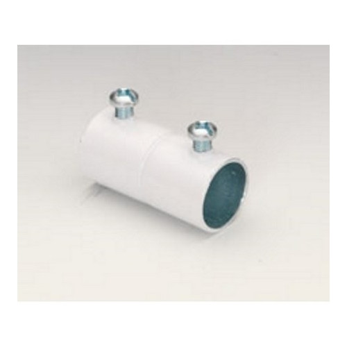 Bridgeport 247-SW 3" White S.S. Emt Coupling, Box of 2