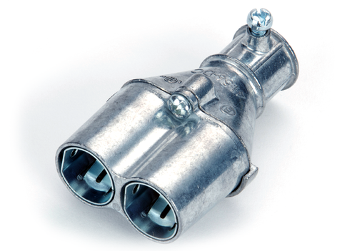 Bridgeport 4156-DC 1/2" X 2 Trans Emt/Cable Cplg, Box of 10