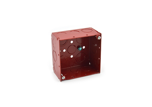 Bridgeport FA-401 4" Sq Box, 2-1/8" Dp, Welded 1, Box of 50