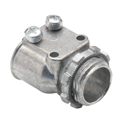 Bridgeport 602-DC2 3/8" Ss Duplex Conn. Zinc, Box of 25