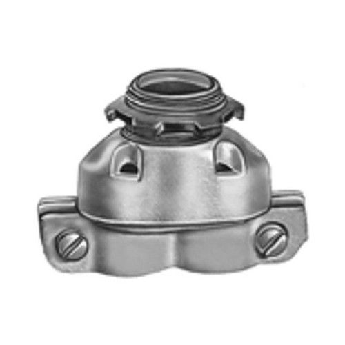 Bridgeport 630-DC2 3/8" Strap Duplex Conn. Zinc, Box of 20