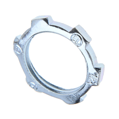 Bridgeport 101-S 1/2" Ul Steel Conduit Locknut, Box of 100