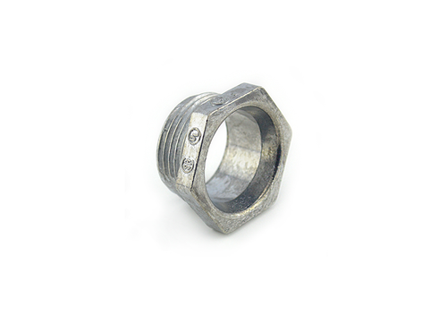 Bridgeport 1104-DC 1" Conduit Nipple, Zinc, Box of 25