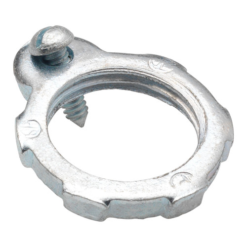 Bridgeport 126-S 2" Steel Grounding Locknut, Box of 10