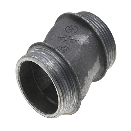 Bridgeport 1526-DC Die Cast Zinc Offset Conduit Nipple 2-1/2″ NPSM Threads, Box of 2