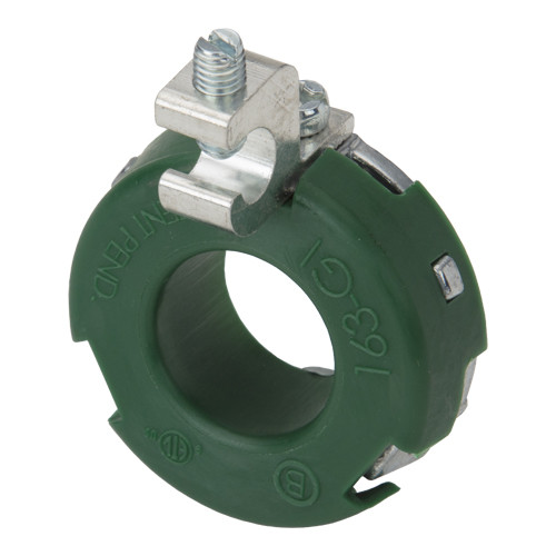 Bridgeport 163-GI 1" Insul Grounding L/N W/Lug, Box of 10