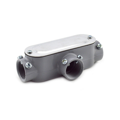 Bridgeport T-43CGC 1" T Combo Conduit Body Asm, Box of 5