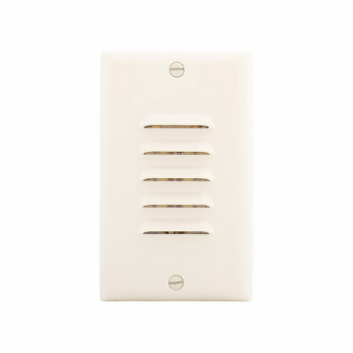 Eaton Wiring Devices 7739LA-BOX LED Steplight w Louverd WP Light Almond Eaton Wiring Devices 7739LA-BOX LED Steplight w Louverd WP Light Almond