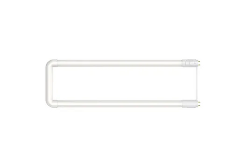 Halco 82395 LED T8 U-Bend 6in Hybrid Type A/B 15W CCT Select 30K-35K-40K-50K-65K 1950lm 50K Hrs Medium Bi-Pin (G13) TA-Dim TB-Dim with Driver