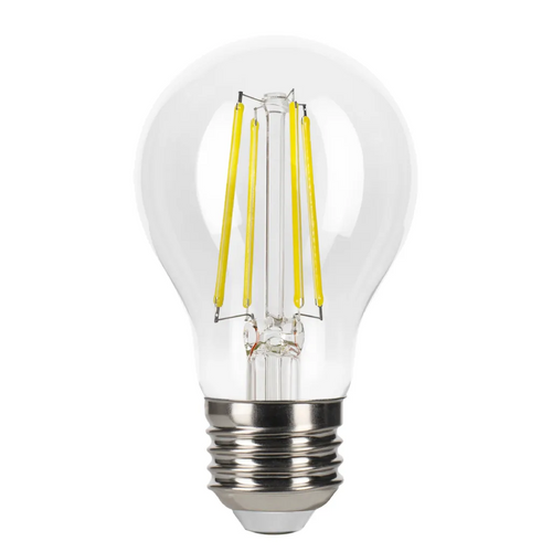 Halco 82532 LED Filament A19 Bulb Medium (E26) Base 5K 9W 810 Lumens (60W Equiv) Clear Dimmable T20/T24 Gen-4