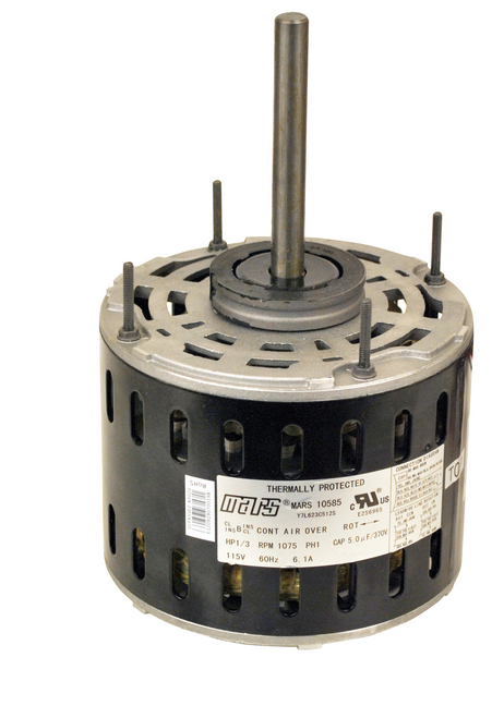 Mars 10585 Reversible Direct Drive Furnace Blower Motor 1/3 HP 115 V  1075 RPM