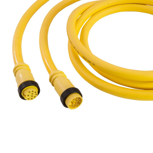 Remke 110E0120AP1 Mini-Link Plug Assembly, PVC, Male, external threaded 10 pole, 12', 16 AWG SS coupler