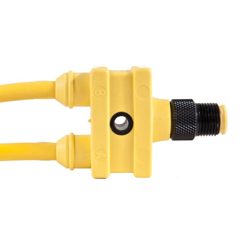 Remke 204F0200T Cordset Dual Key PVC Male 90 4P 20ft