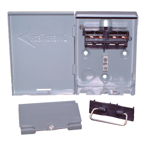 DiversiTech EDS-60U Low Profile Metal Case 60 Amp Non-Fusible Disconnect Switch