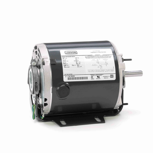 LEESON HG152 Fan and Blower Motor 1/12 HP 1 Ph 60 Hz 115 V 48Z Frame Replaces Marathon HG152