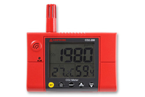 Amprobe CO2-200 Wall-Mounted CO2 Meter