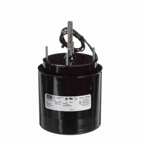 Fasco D227 Fan and Blower Motor 1/20 HP 1 Ph 60 Hz 115 V 1500 RPM 1 Speed 3.3" Diameter