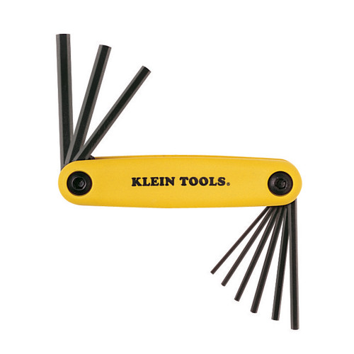 Klein Tools 70574 Grip-It Nine Key Hex Set 2 Positions