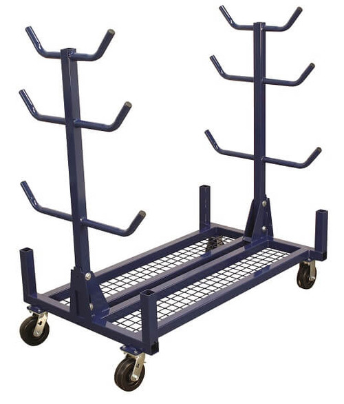 Current Tools 505M Conduit/Pipe Rack W/ Mesh Base and 1000 LB Casters Capacity