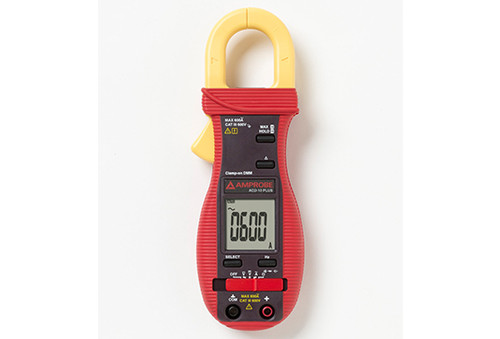 The Amprobe ACD-10 PLUS clamp multimeter has thinner jaws than standard digital clamp multimeters (only 0.4?/10mm thick) allowing access to tight measurement areas and still handles conductors up to 1.0 (25mm).