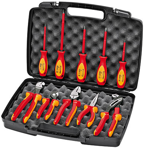 Knipex 98 98 31 US Compact Tool Case "High Leverage Industrial Set"