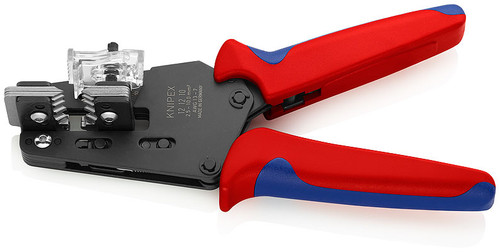 Knipex 12 12 10 Precision Insulation Stripper with shaped blades Suitable for 7 to 13 AWG