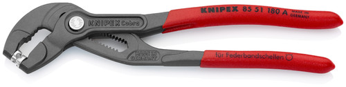 Knipex 85 51 180 A 7 1/4'' Spring Hose Clamp Pliers