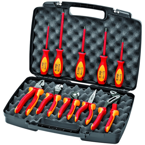 Knipex 9K 98 98 31 US 10 Pc Pliers/Screwdriver Tool Set-1,000V