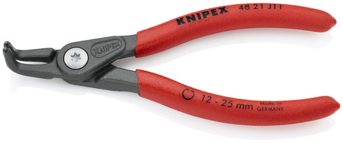 Knipex 48 21 J11 5 1/8" Internal 90° Angled Precision Circlip Pliers-Size 0