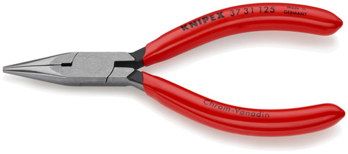 Knipex 37 31 125 5'' Electronics Gripping Pliers-Half Round Tips