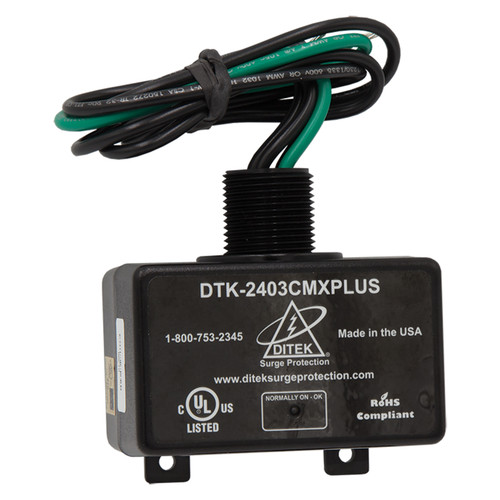 Ditek DTK-2403CMXPLUS 3-Phase Surge Protector 240VAC
