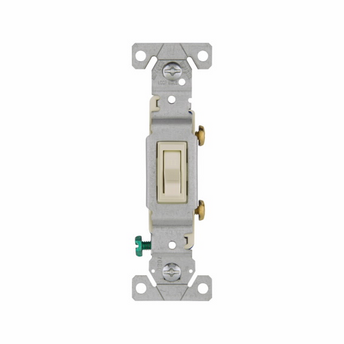 Eaton Wiring Devices 1301-7A Switch Toggle SP 15A 120V Grd AL