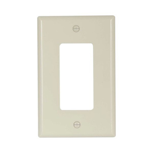 Eaton Wiring Devices 2051A-BOX Wallplate 1G Decorator Thermoset Mid AL