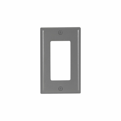 Eaton Wiring Devices 2151GY-BOX Wallplate 1G Decorator Thermoset Std GY
