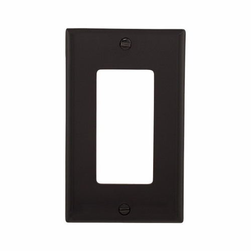 Eaton Wiring Devices 5151BK Wallplate 1G Decorator Nylon Std BK