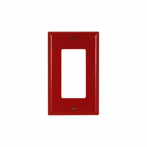 Eaton Wiring Devices 5151RD Wallplate 1G Decorator Nylon Std RD