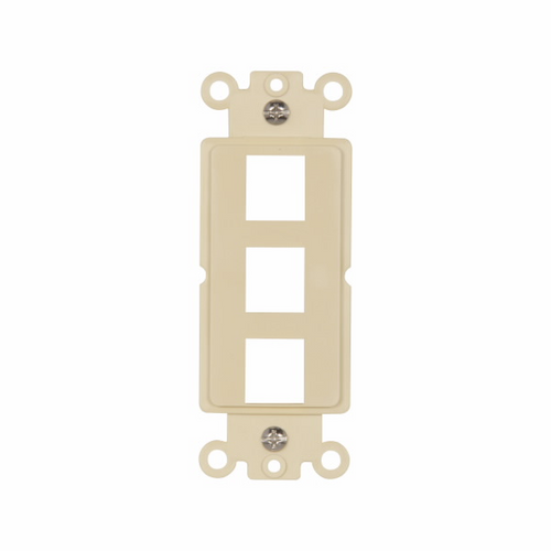 Eaton Wiring Devices 5523-5EV Strap 3 Port Modular Decorator IV