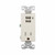 Eaton Wiring Devices TR7740LA-BOX COMBO 2 PORT USB RECEPTACLE 15A 125V LA